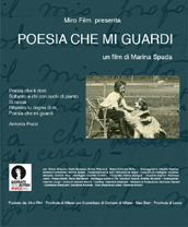 locandina di "Poesia Che Mi Guardi"