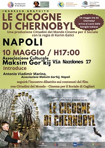 LE CICOGNE DI CHERNOBYL - Doppia proiezione in Campania a Napoli e Sorrento