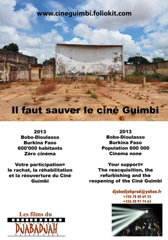 Compra una poltrona per il Cinema Guimbi in Burkina Faso