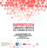 Presentazione a Roma del rapporto 2014 sul mercato e lindustria del Cinema in Italia