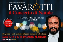 PAVAROT​TI, IL CONCERTO DI NATALE - Al cinema il 14 e 15 dicembre