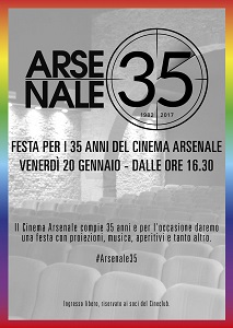 Arsenale35: il Cineclub Arsenale di Pisa compie 35 anni
