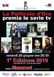 LA PELLICOLA D'ORO SERIE TV ITALIANE - La prima edizione il 28 giugno a Roma