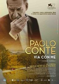 PAOLO CONTE, VIA CON ME - Dopo tre giorni in testa al box office dove ha raccolto  30 mila spettatori