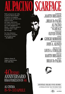 SCARFACE - Torna al cinema l'8, 9 e 10 aprile il film di Brian De Palma