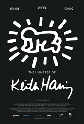 locandina di "The Universe of Keith Haring"