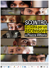locandina di "Scontro di Civiltà per un Ascensore a Piazza Vittorio"