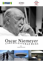 locandina di "Oscar Niemeyer - L'Architettura è nuda"