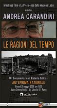 locandina di "Le Ragioni del Tempo. Breve Biografia di Andrea Carandini"
