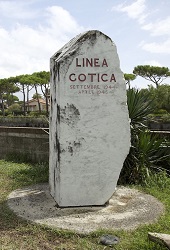 locandina di "Sulla Linea Gotica"