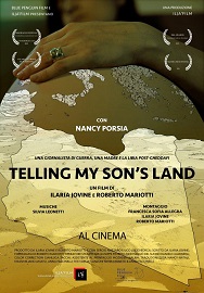 locandina di "Telling My Son's Land"