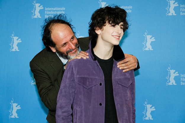 Luca Guadagnino e Timothe Chalamet