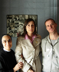 Maximo De Marco e Claudia Koll presentano su Rai 1 il film 