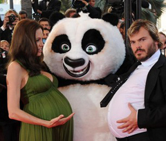 Festival de Cannes 2008: gio 15 / Jack Black ed Angelina Jolie sulla Croisette