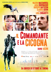 locandina di "Il Comandante e la Cicogna"