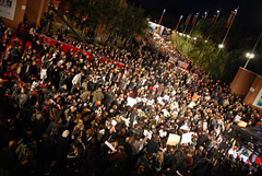 Manifestazione a Roma il 18 novembre 2010 contro i tagli al FUS