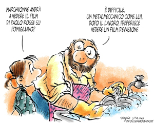 Sergio Marchionne e Staino per 