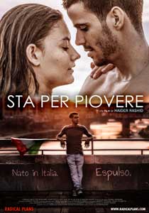 locandina di "Sta per Piovere"