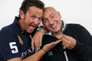 Enzo Salvi e Maurizio Battista in 