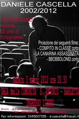 Festa per i dieci anni di attivit di Daniele Cascella
