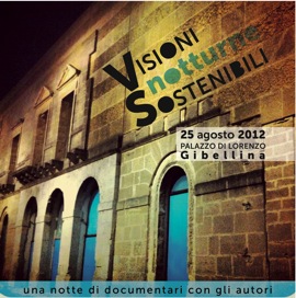 A Gibellina il 25 agosto Visioni Notturne Sostenibili