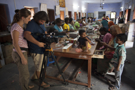 Dopo 20 giorni rientrano dall'India i due registi veneti del documentario 