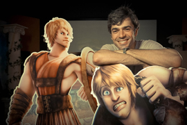 GLADIATORI DI ROMA - Iginio Straffi e il nuovo film in 3D