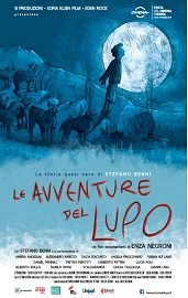 locandina di "La Storia Quasi Vera di Stefano Benni - Le Avventure del Lupo"