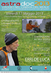 Serata finale di AstraDoc con Erri De Luca