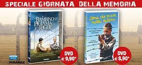 Due DVD in edicola con TV Sorrisi & Canzoni per la Giornata della Memoria