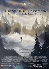 locandina di "Il Sergente dell'Altopiano. La storia di Mario Rigoni Stern"