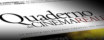 QUADERNO DEL CINEMAREALE - Sbarca su facebook