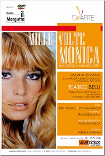 Un omaggio a teatro per Monica Vitti a 25 anni dal suo ultimo lavoro