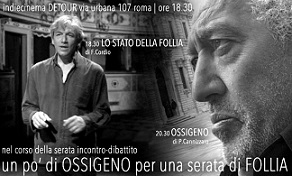 Un po' di OSSIGENO, per una serata di FOLLIA all'IndieCinema Detour di Roma
