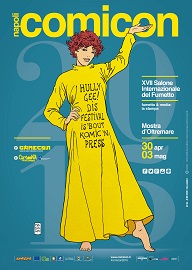 Milo Manara firma il manifesto di Napoli COMICON 2015!