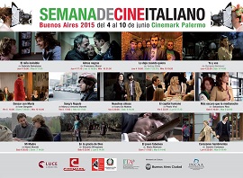 SEMANA DEL CINE ITALIANO BUONOS AIRES 2 - Dal 4 al 10 giugno
