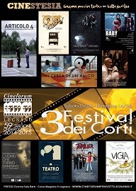I vincitori della terza edizione del Cinestesia - Festival dei Corti
