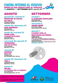 Prosegue l''Arena Arci Movie a San Sebastiano al Vesuvio