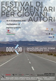 Cinque giurie e altrettanti premi per l'edizione 2015 di Docunder30