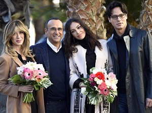 FESTIVAL SANREMO 2016 - Ghenea e Raffaele con Conti