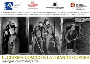 Il cinema comico e la Grande guerra in una rassegna allAamod di Roma