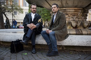 RIMETTI A NOI I NOSTRI DEBITI - Santamaria e Giallini sul set