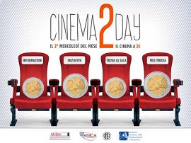 Dal 12 aprile torna Cinema2day