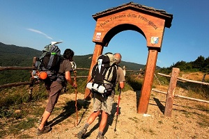 La Via Francigena nuovo set per 