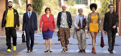 ARRIVANO I PROF - Finita la lavorazione del film
