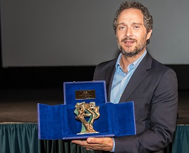 GIORNATE DEGLI AUTORI XIV - Consegnata a Claudio Santamaria la Targa SIAE al Talento Creativo