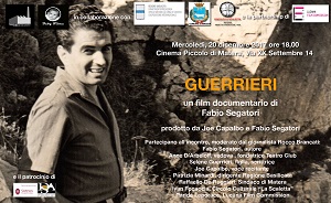 GUERRIERI - In anteprima il 20 dicembre al Cinema Il Piccolo di Matera