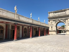 STUDI DI CINECITTA' - Dopo l'incendio proseguono regolarmente le visite
