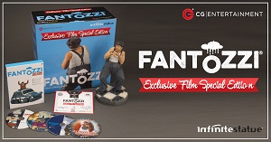 FANTOZZI - EXCLUSIVE FILM SPECIAL EDITION - In 200 pezzi unici con 1 statua, 4 film e certificato di autenticit autografato