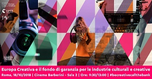 MIA - Europa Creativa e il fondo di garanzia per le industrie culturali e creative